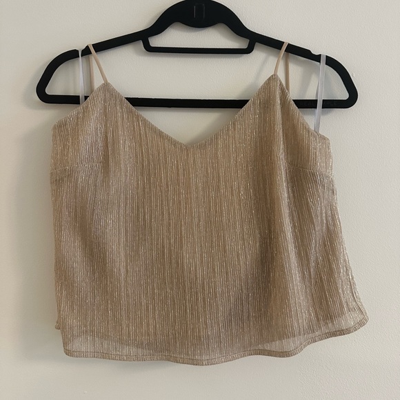 Lovers + Friends Gold Cami- Large - Picture 10 of 11